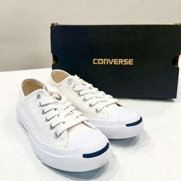 Converse 1Q698 Jack Purcell White Unisex Shoes - Picture 1 of 12